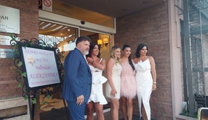 Bane Bojanić sa porodicom