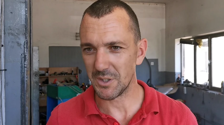 Električar Rade Ćurčić iz Gornjeg Milanovca