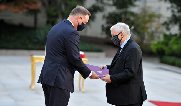 Andrzej Duda i Jarosław Kaczyński