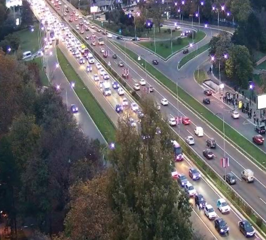 Auto-put Novi Beograd