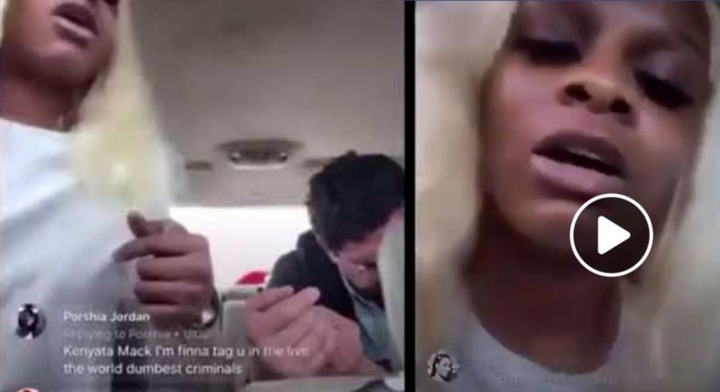 “Shut the fu**k up! – Angry prostitute holds man hostage on Facebook live over payment (video)