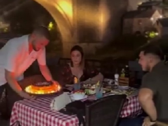 Snimak veridbe koji svi komentarišu
