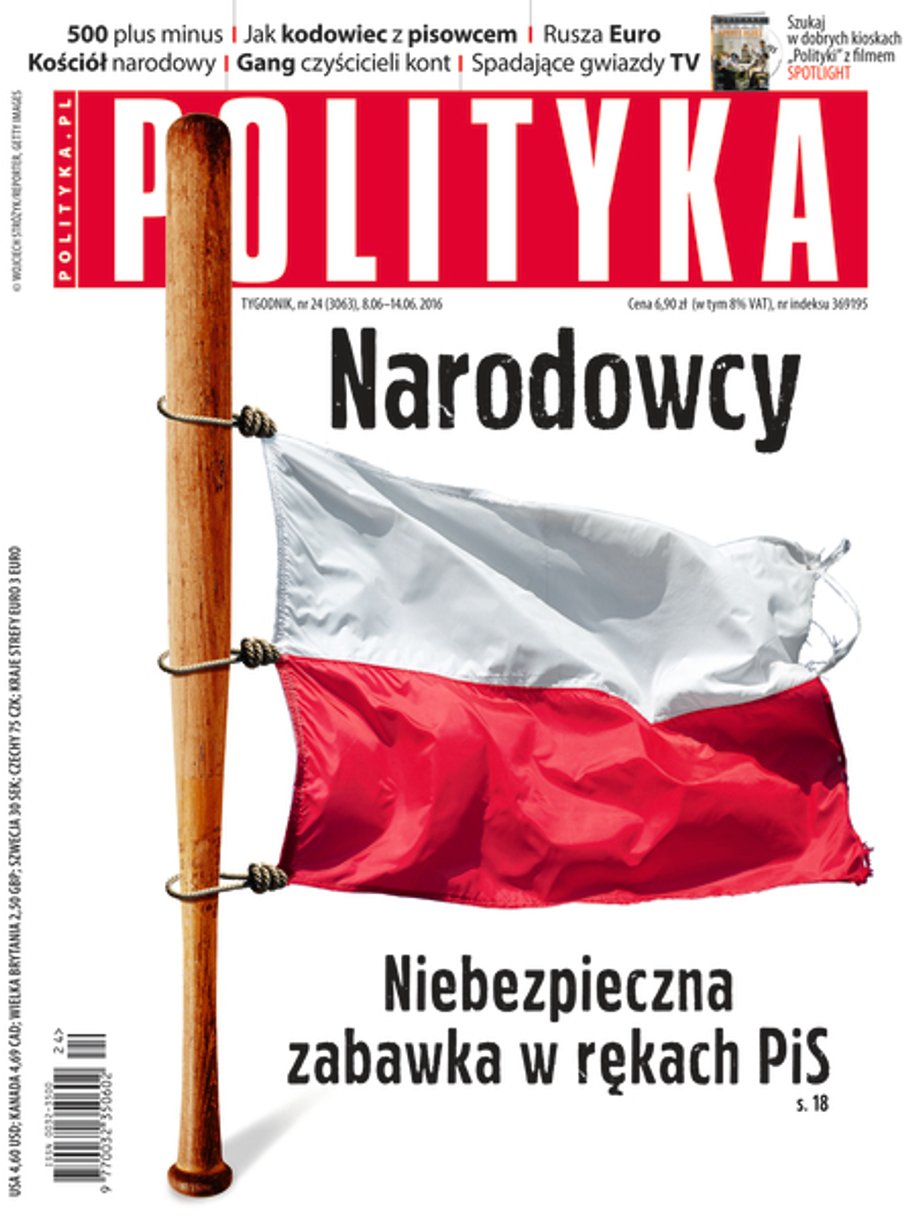 Polityka, ekonomia i społeczeństwo - "Polityka", nr 24/2016, Polityka