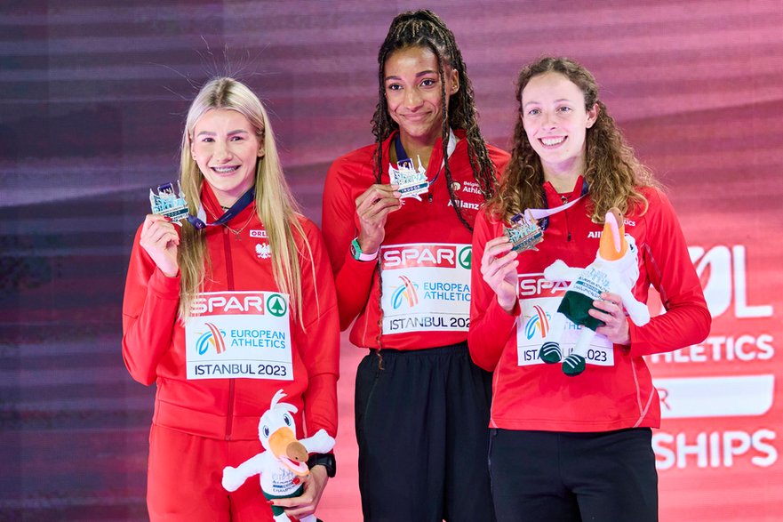 Adrianna Sułek na podium w Stambule