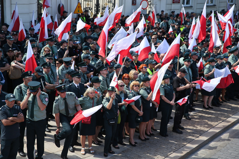 Protest celników