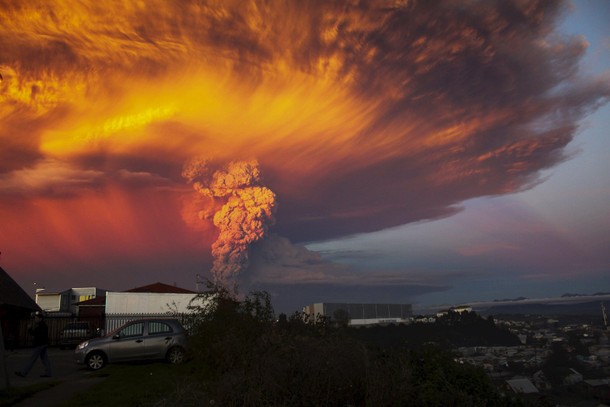 CHILE-VOLCANO/