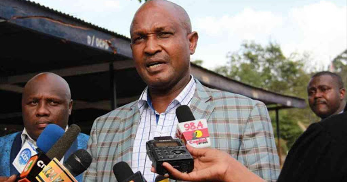 Gideon Mwiti, a former Member of Parliament (MP) who was accused of ...