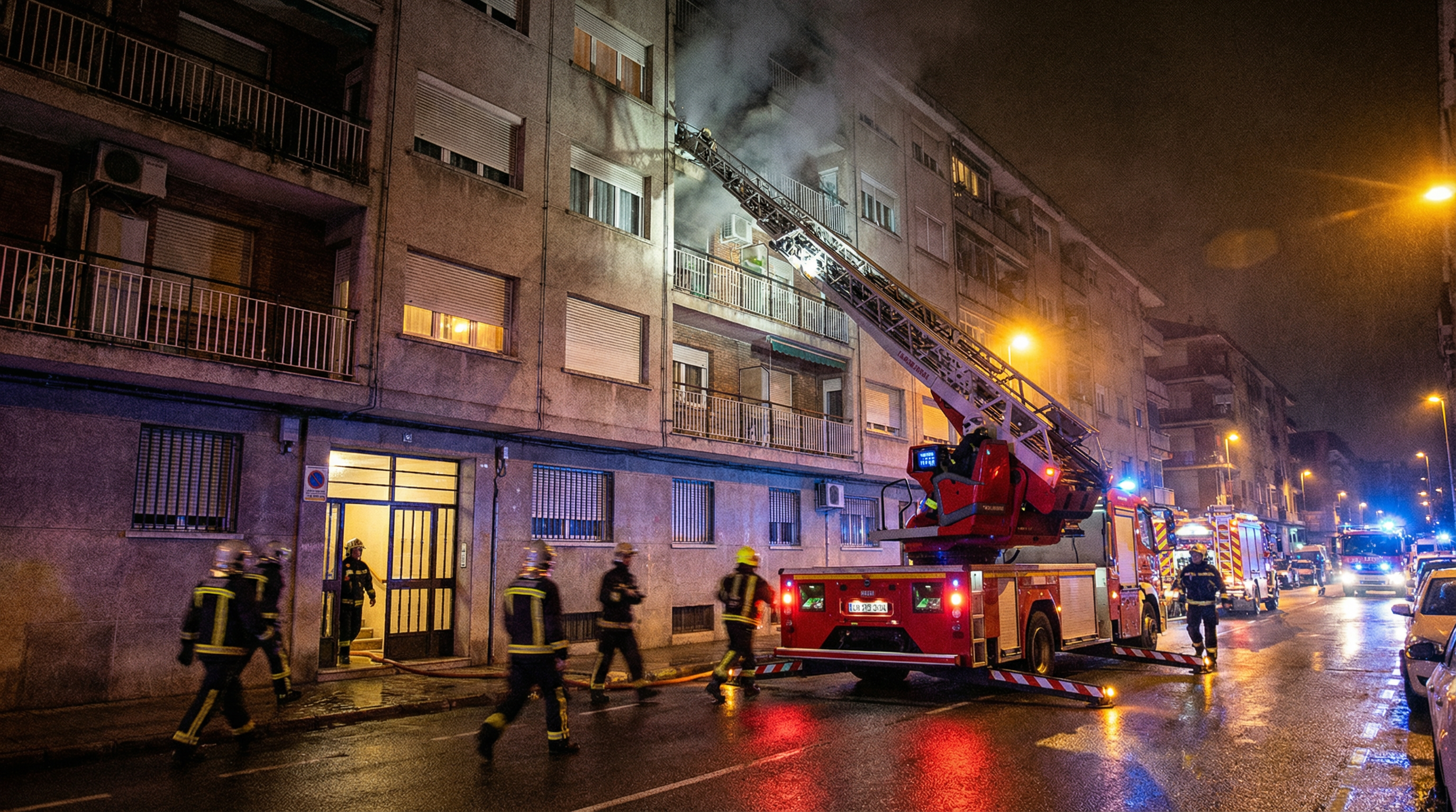 Dos mujeres graves tras sendos incendios en Sevilla y Tenerife