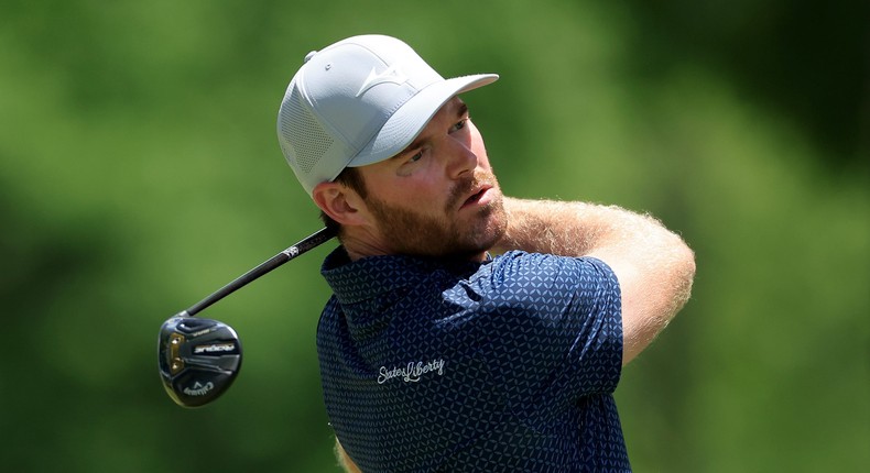 Grayson Murray at the 2024 PGA Championship at Valhalla Golf Club on May 18, 2024.David Cannon/Getty Images