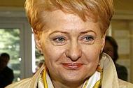 Dalia Grybauskaite prezydent Litwy