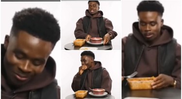 There's Only One Winner - Arsenal's Bukayo Saka gives verdict on Nigerian and British food, namechecks Burna Boy