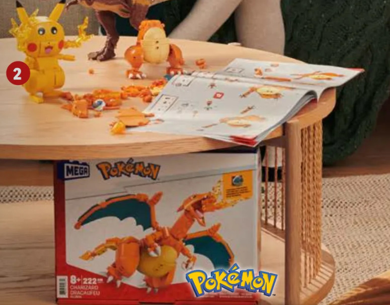 Zrzut ekranu / zestaw konstrukcyjny Mega Pokemon z Lidla