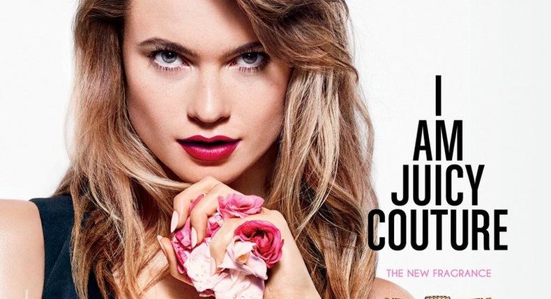 Behati Prinsloo for Juicy Couture scent; 'I Am JuicyCouture'