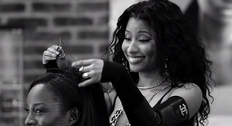 Nicki Minaj in 'Barbershop'