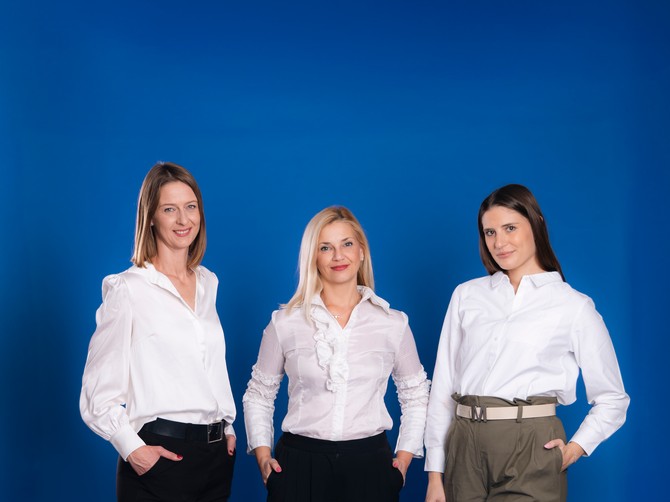 Marija Zilli, Milica Marković i Marijana Grković