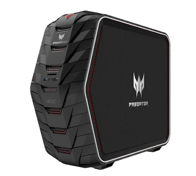 Obok mostrualnej specyfikacji Acer predator wyróżnia się wyglądem