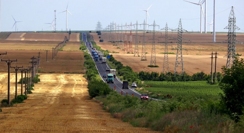 Polja oko baze MK u Rumuniji