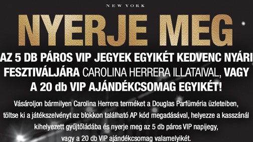 Nyerj VIP fesztiválbelépőt!