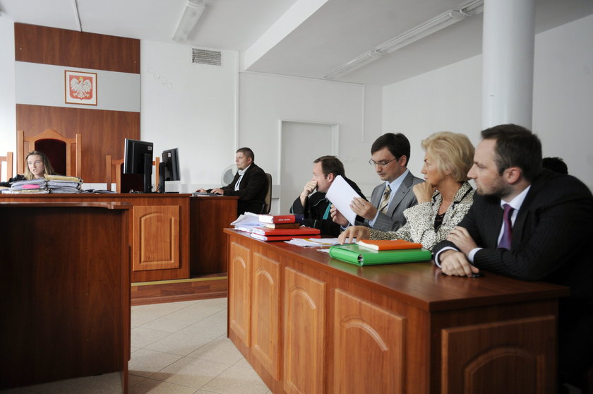 Rodzina Jerzego Ziobry w sądzie