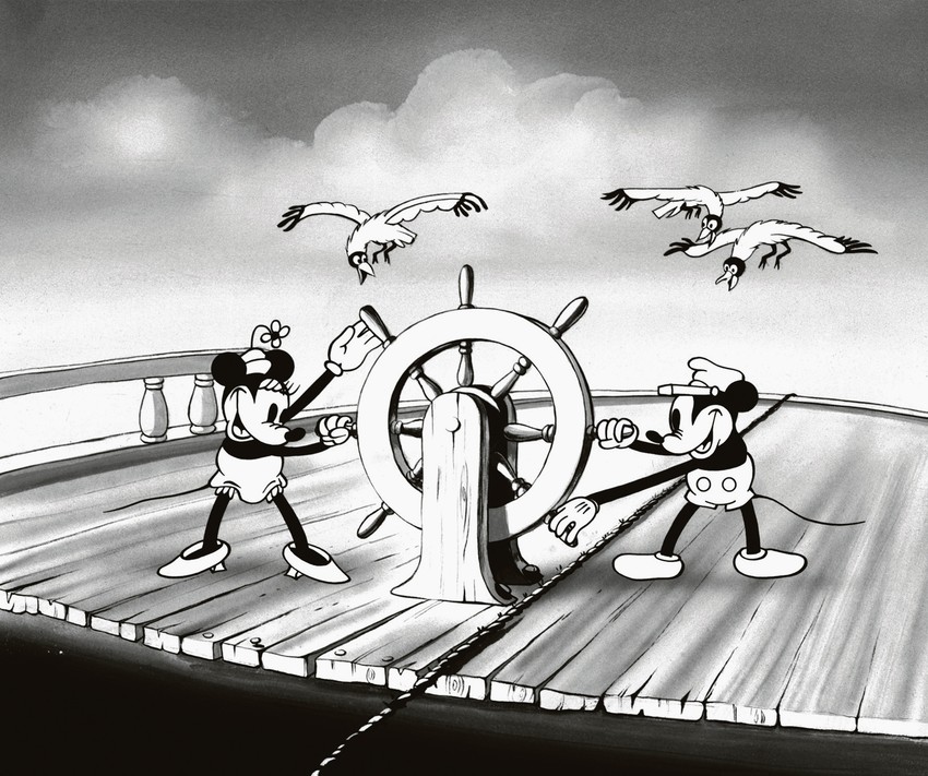 U ovom ostvarenju se prvi put pojavljuje Miki Maus, kao i njegova devojka Mini. Ovo je ujedno i prvi Diznijev film sa sinhronizovanim zvukom, kao i prvo ostvarenje sa svojom originalnom muzikom