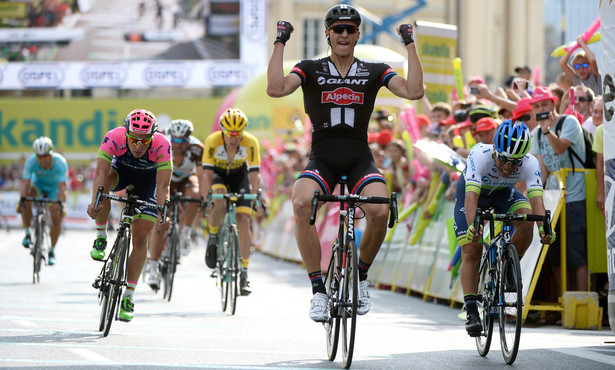 Tour de Pologne: Kittel wygrał pierwszy etap, Kwiatkowski na 9. miejscu