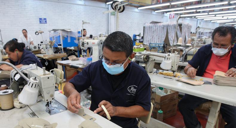 Mexico's growing manufacturing base could persuade more US businesses to shift their supply chains there — rather than the US. AP Photo/Mario Armas