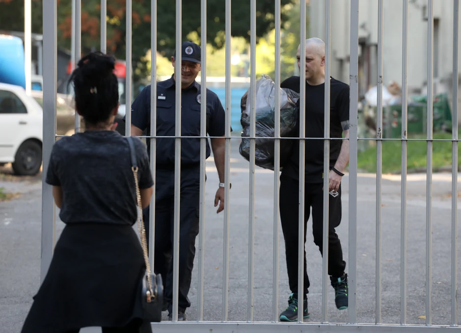 Zoran Marjanović po izlasku iz zatvora 