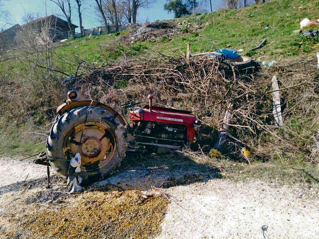 Traktor sa kog je poginuo dečak iz Kuršumlije