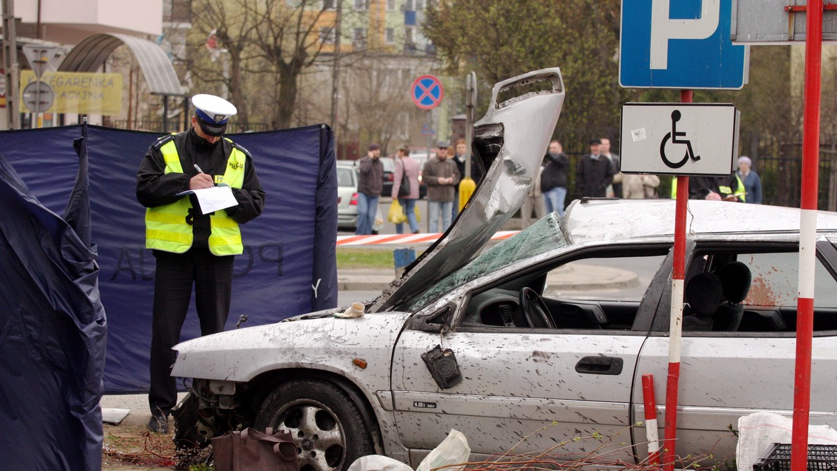 WARSZAWA WYPADEK BAZAR