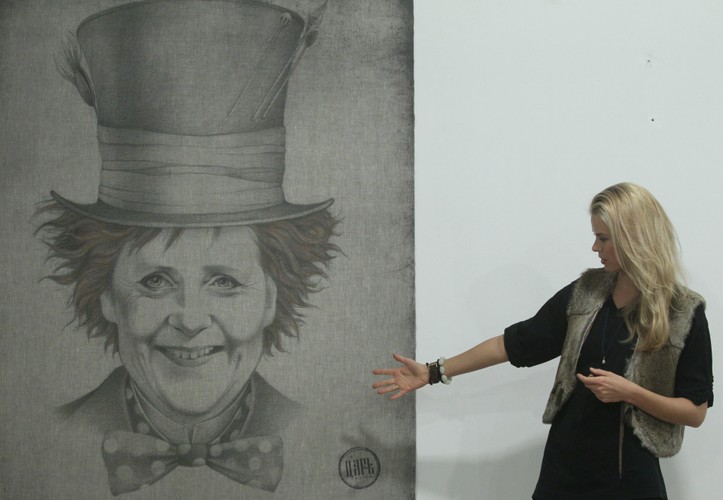 Wystawa 'Bez polityki. To tylko żart'