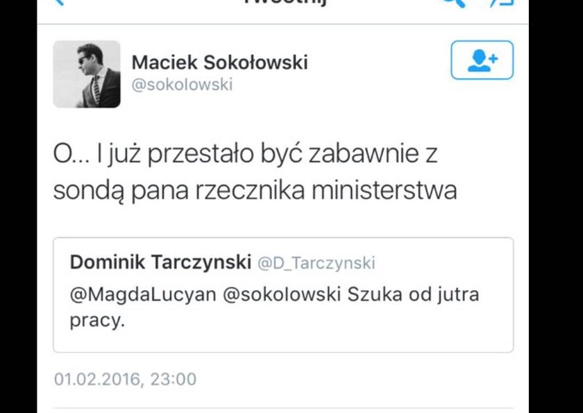 Rzecznik ministerstwa nie wytrzymał. PiS już go zwalnia