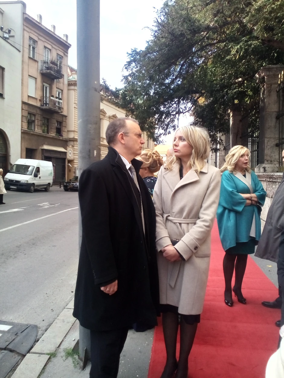 Marko Stojanović se ženom