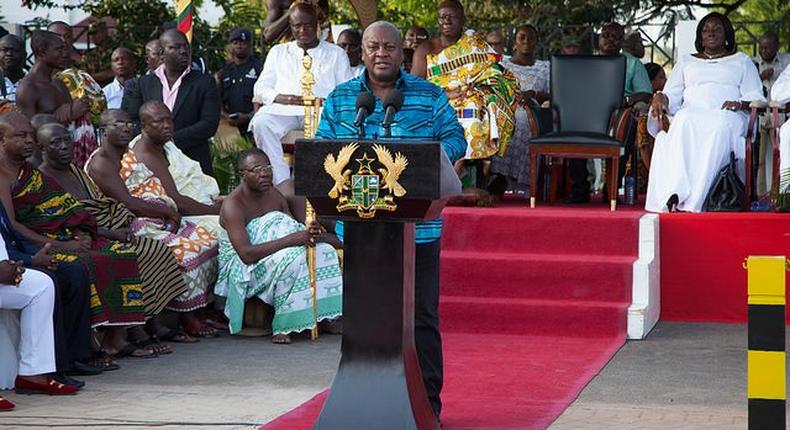 President Mahama inaugurates recreational park in Kumasi