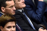 Beata Szydło, Mateusz Morawiecki, Piotr Gliński