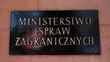 Ministerstwo Spraw Zagranicznych niszczyło dokumenty w październiku. "Kilogramy dysków twardych"