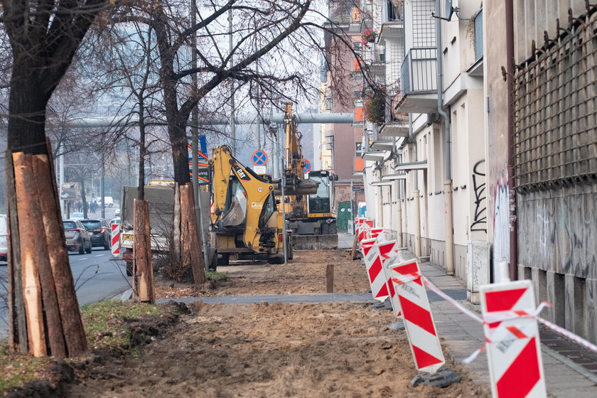 Remont chodnika na ul. Królowej Jadwigi