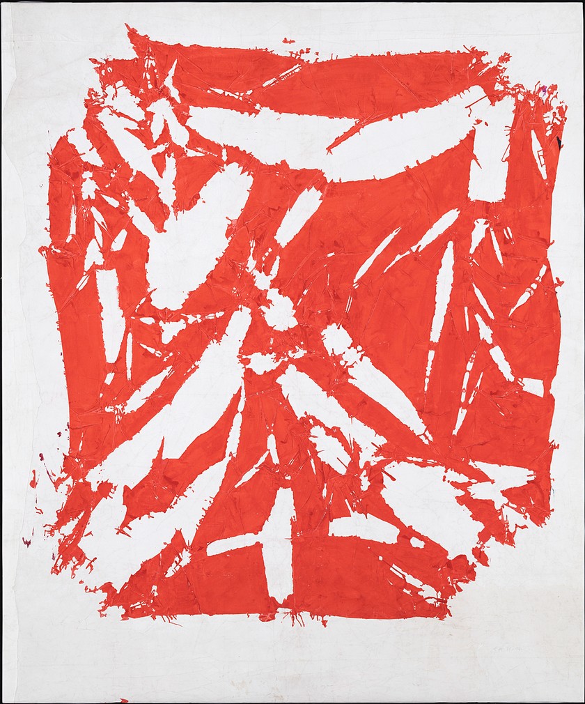 Simon Hantaï, «Étude»,1969.