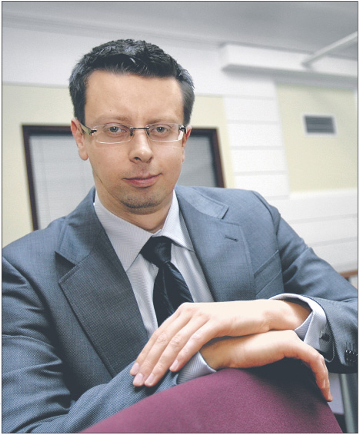 Marcin Chałupka, specjalizuje się w prawie i instytucjach szkolnictwa wyższego, w latach 2007 – 2009 ekspert Państwowej Komisji Akredytacyjnej Fot. Wojciech Górski
