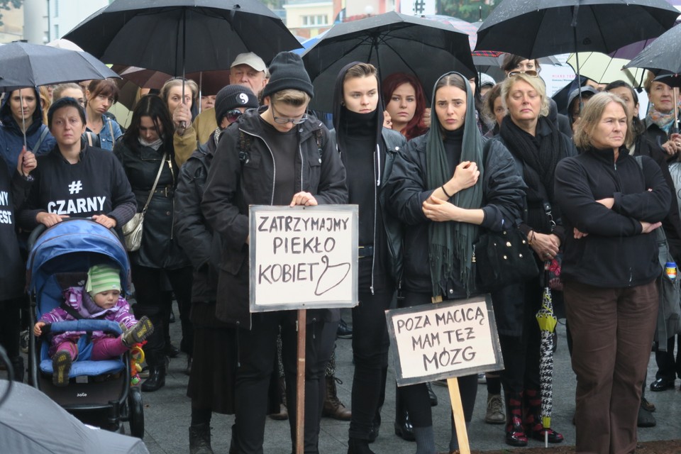 "Czarny poniedziałek" w Lublinie