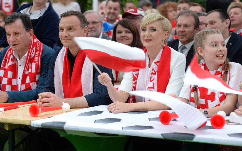 Prezydent Andrzej Duda o meczu Polaków