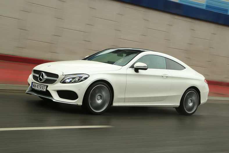 Mercedes C 250 coupé - sport i elegancja