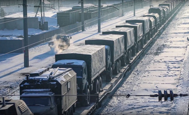 Transport kolejowy Białoruś-Rosja latem 2022 roku - zdj. ilustracyjne