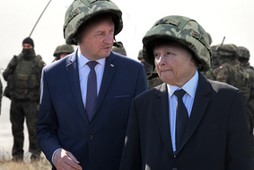 Jarosław Kaczyński i Mariusz Błaszczak