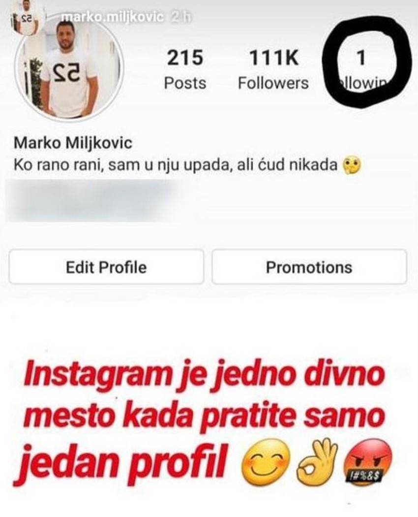 Objava Marka Miljkovića