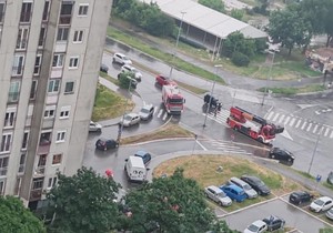 Požar na Novom Beogradu