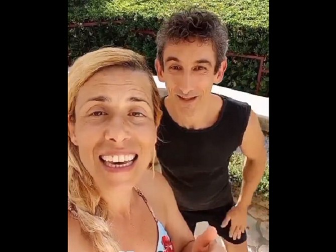 Duet o kojem priča Srbija foto: Twitter/@sljivana 