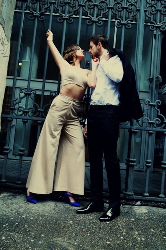 Olga Kaczyńska i Mateusz Jarzębiak w sesji Lu Guzendy