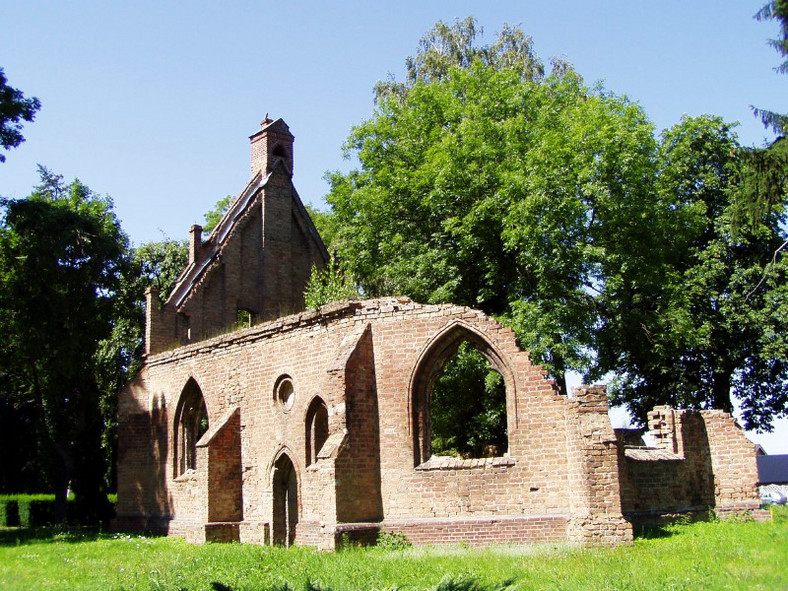 Ruiny Kaplicy św. Gertrudy w Chojnie