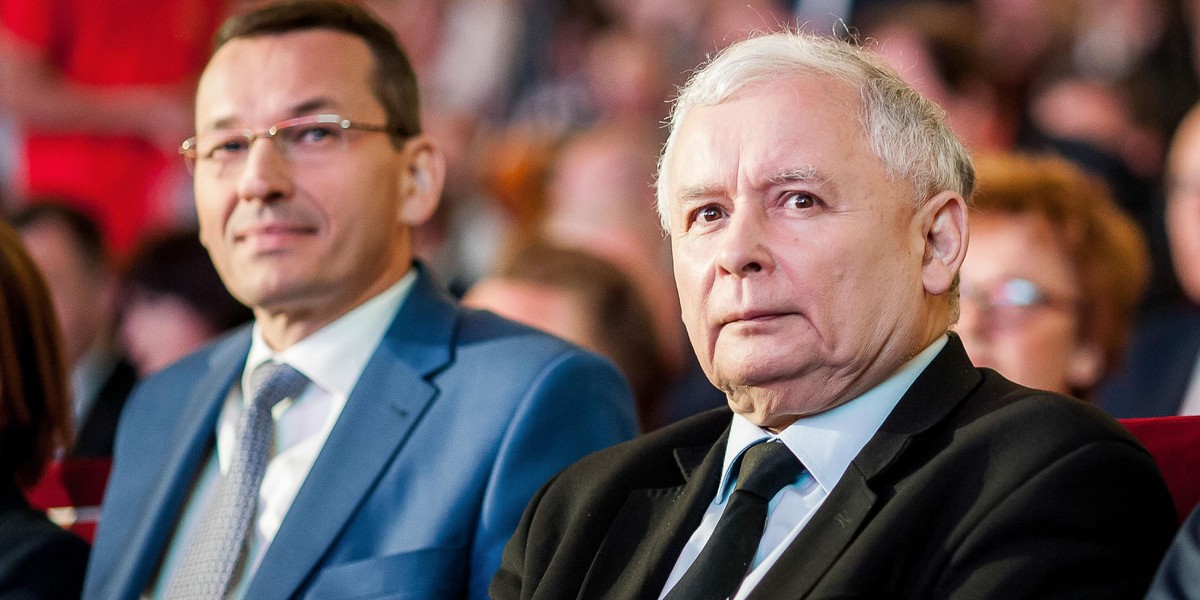 Jarosław Kaczyński i Mateusz Morawiecki to rodzina?!