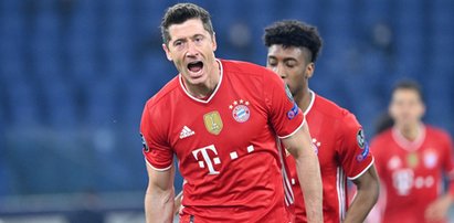 Liga Mistrzów. Bayern rozbił Lazio, Lewandowski przegonił Raula